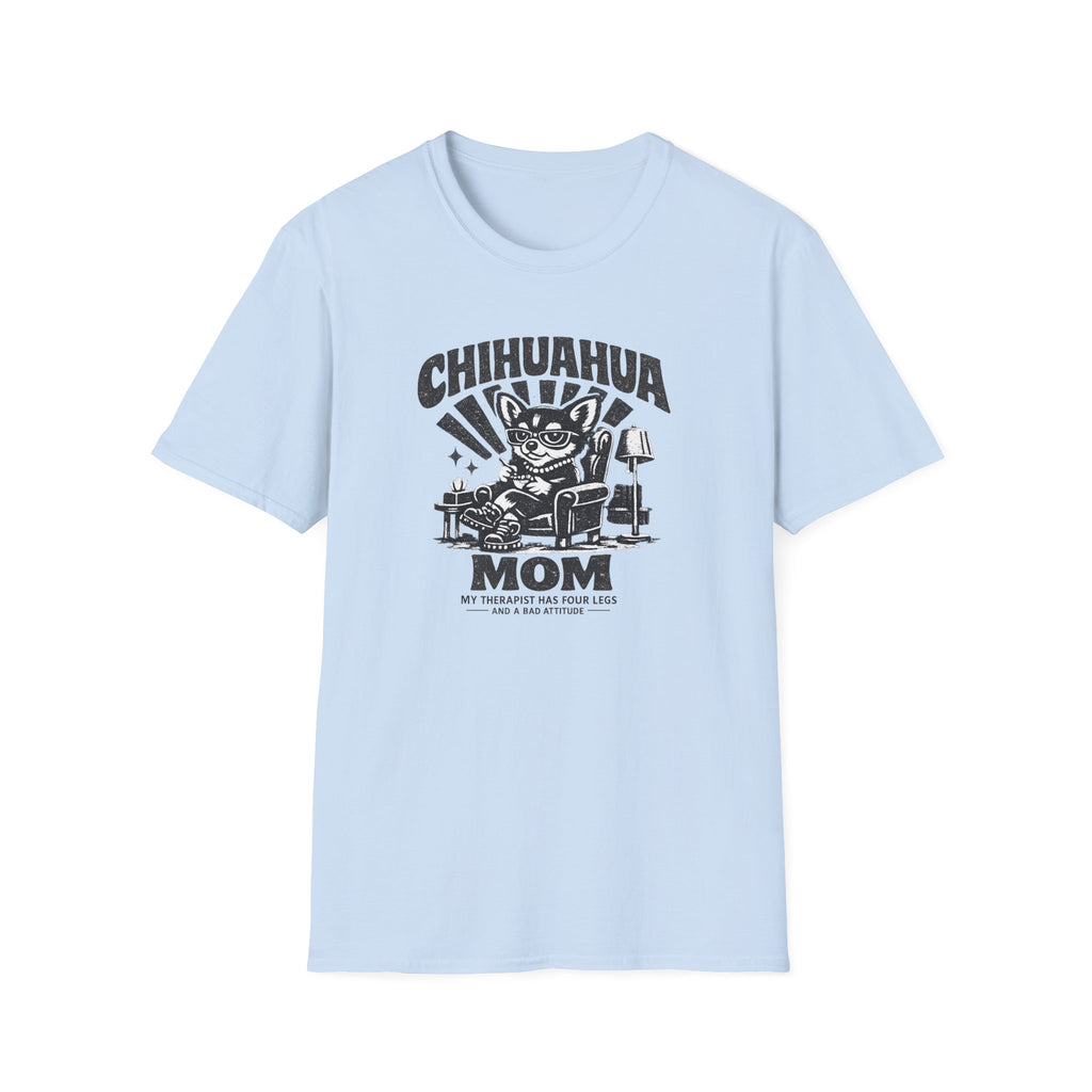 Chihuahua Mom Therapy T-Shirt