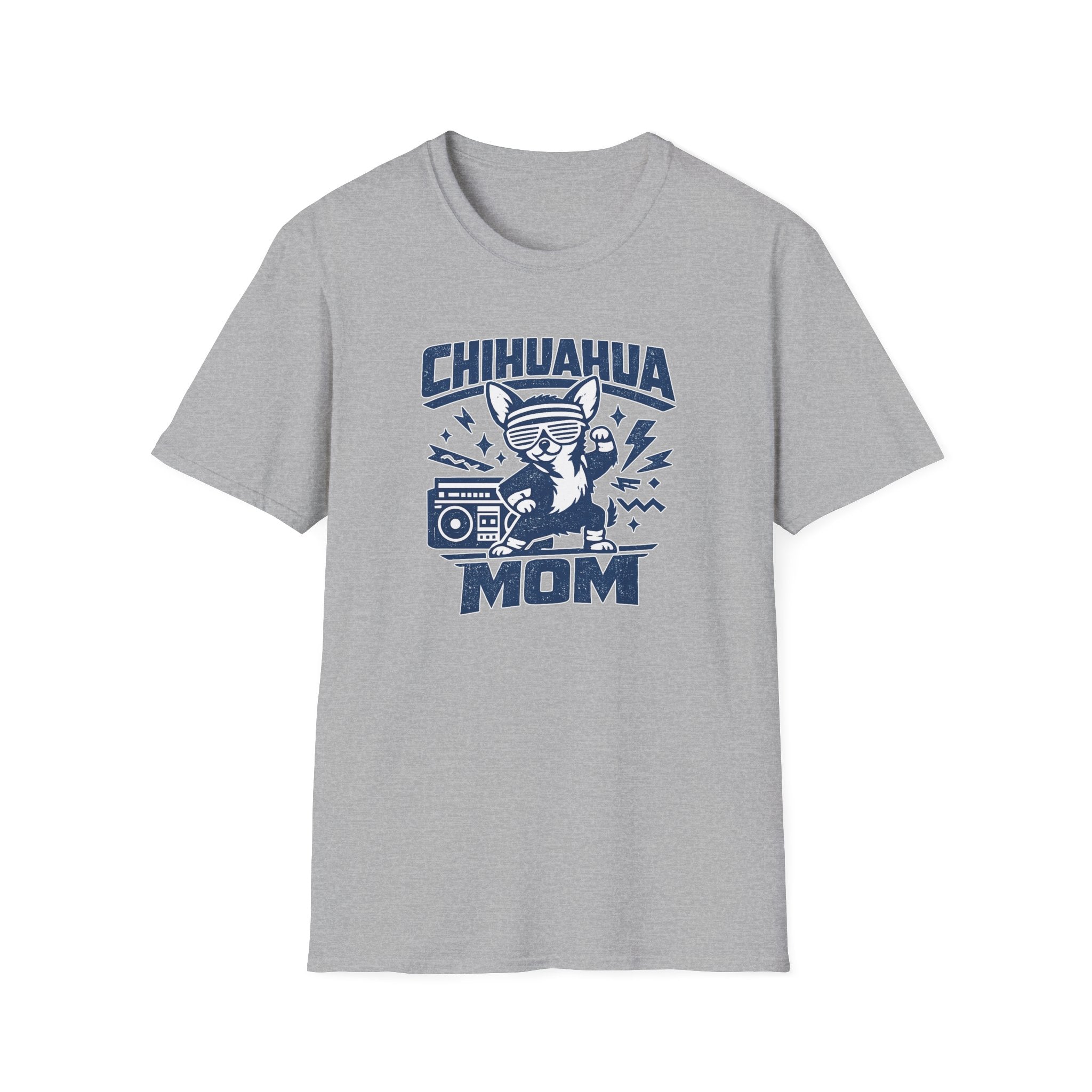 Chihuahua Mom 80s Energy T-Shirt