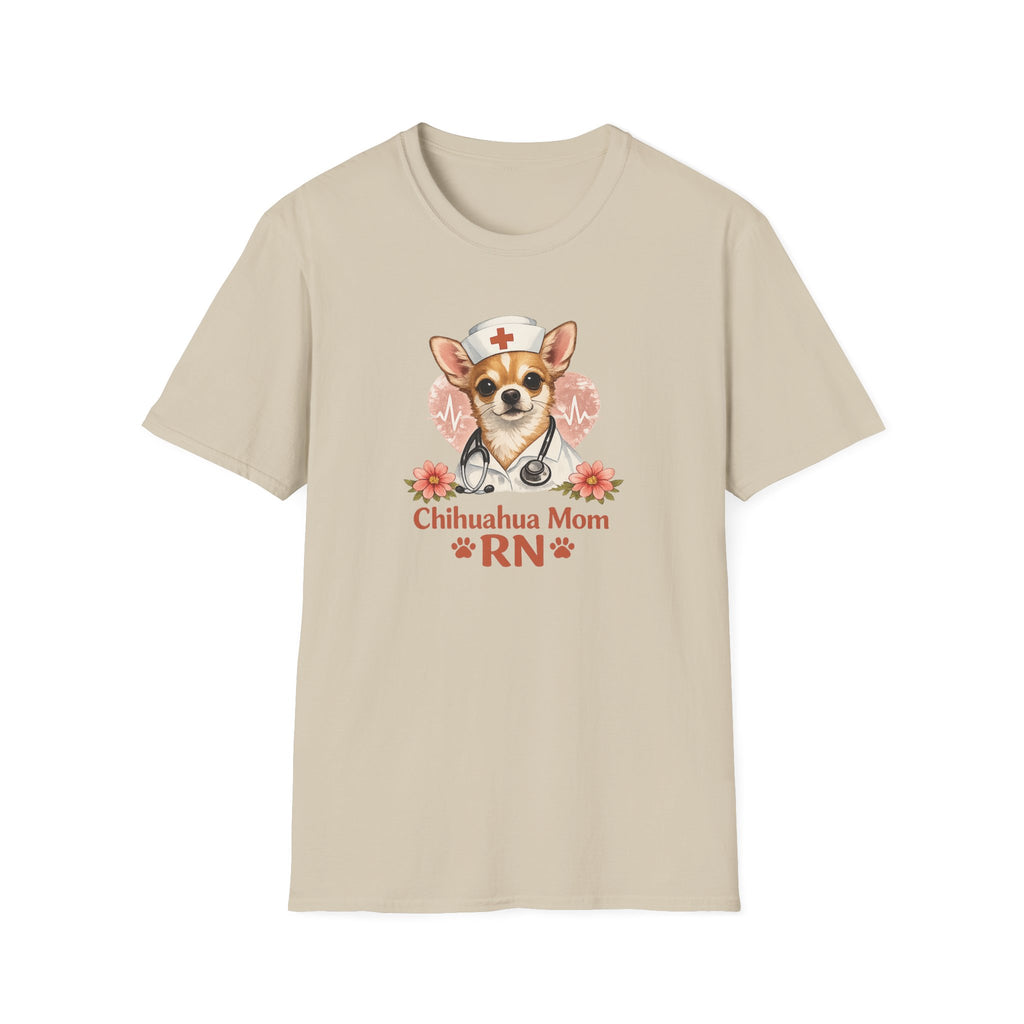 Chihuahua Mom RN T-Shirt